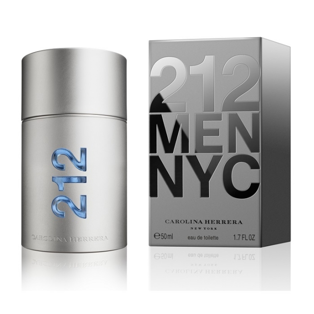 CAROLINA HERRERA moški parfumi 212 Men NYC 50ml edt