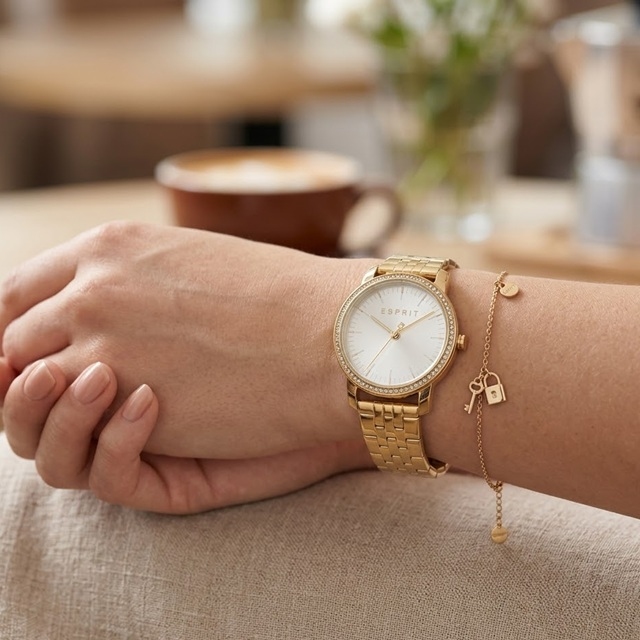 ESPRIT ženska ura + zapestnica ES1L183M2065