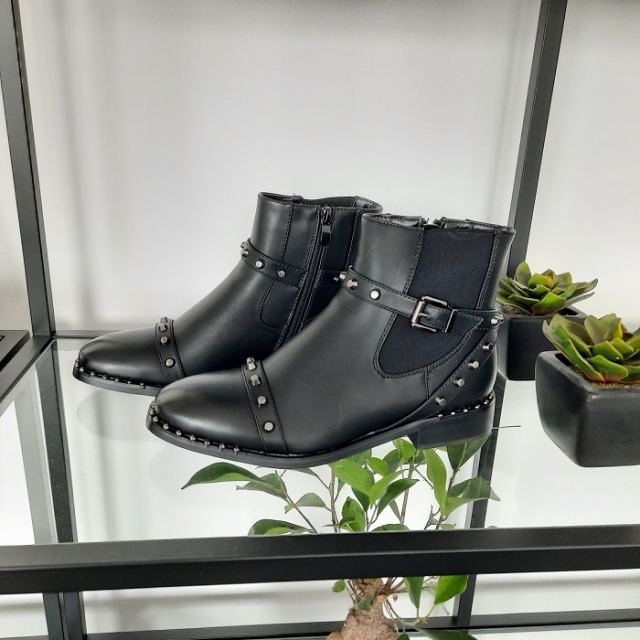 Elegantni ženski gležnarji z netki: 36, 37