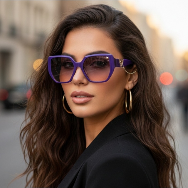 GUESS sončna očala GU7892 81Z + obesek za očala