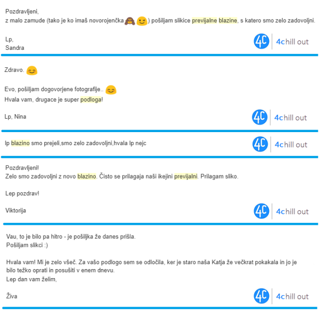 Previjalne podloge za previjanje 50x56x3cm