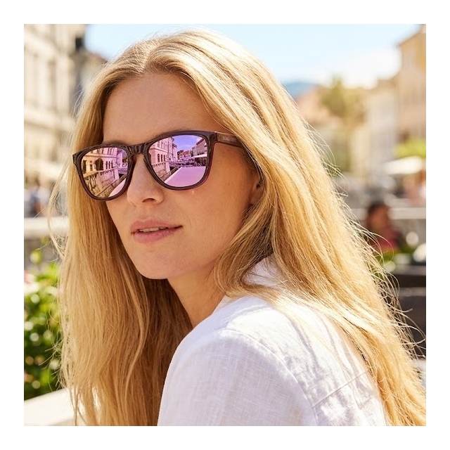 SKECHERS ženska sončna očala SE6011 81Z, z lastnostjo ogledala