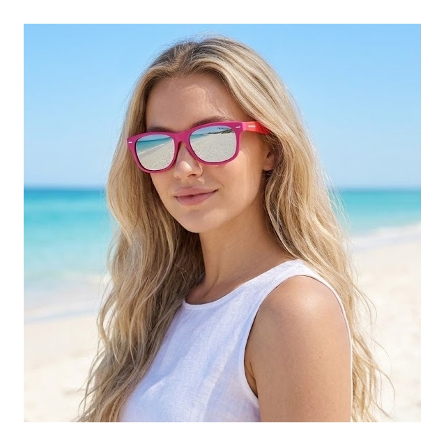 SKECHERS ženska sončna očala SE6109 82D, polarizirana