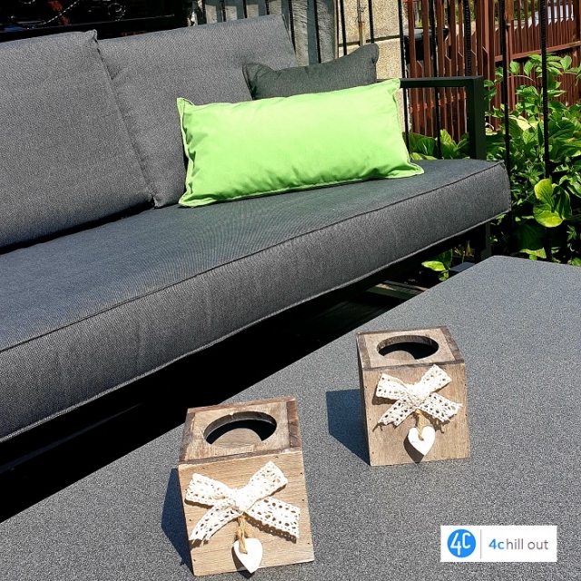 Okrasna, dekorativna blazina 4Chill Out 35x55cm zelena OUTDOOR tkanina