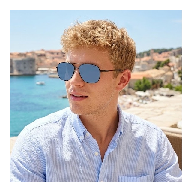 SKECHERS moška sončna očala SE6114 02D