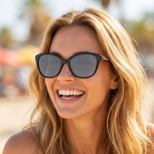 SKECHERS ženska sončna očala SE6264 05D, polarizirana