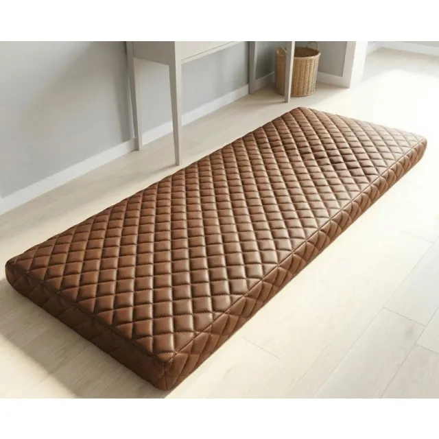Jastuk za hodnik 40x95x3cm s prošivenom umjetnom kožom
