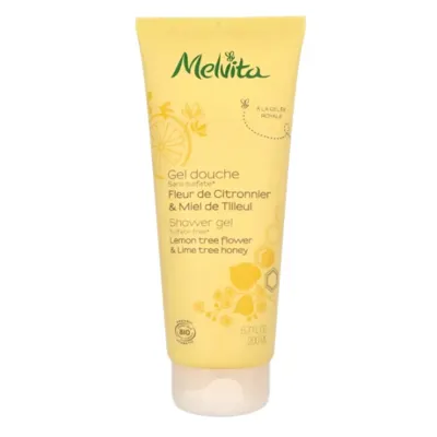 MELVITA Kremasti gel za tuširanje, 200ml – cvijet limuna i lipov med