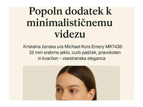 Popoln dodatek k minimalističnemu videzu