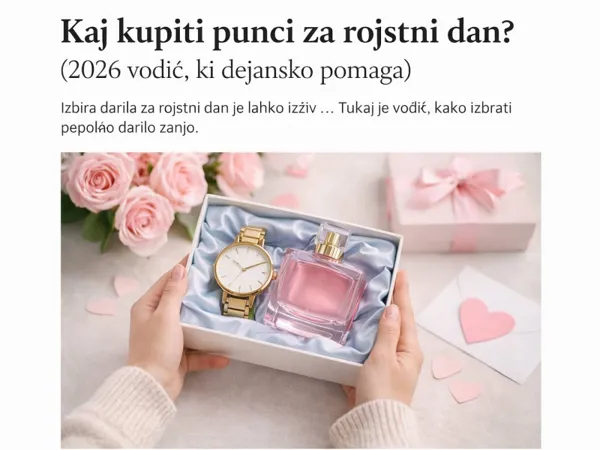 🎂 Kaj kupiti punci za rojstni dan? (2026 vodič, ki dejansko pomaga)