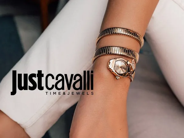Očarljivost in Stil v Enem: Ure Just Cavalli