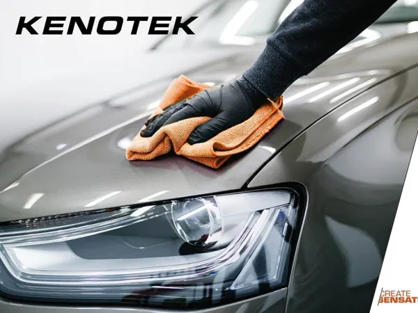 Sijoča in čista stekla z Kenotek GLASS CLEANER!