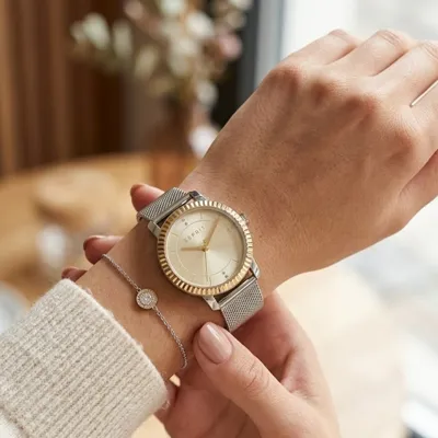 ESPRIT ženska ura + zapestnica ES1L184M0045