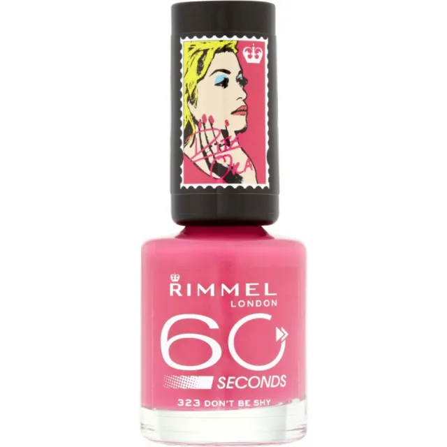 RIMMEL 60 Seconds Super Shine lak za nokte, nijansa 323, 8ml