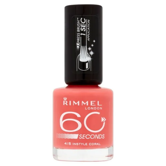 RIMMEL 60 Seconds Super Shine lak za nokte, nijansa 415, 8ml